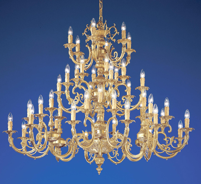 C135-5748-SBB-S By Classic Lighting-Princeton Collection Satin Bronze w/Brown Patina Finish Chandelier